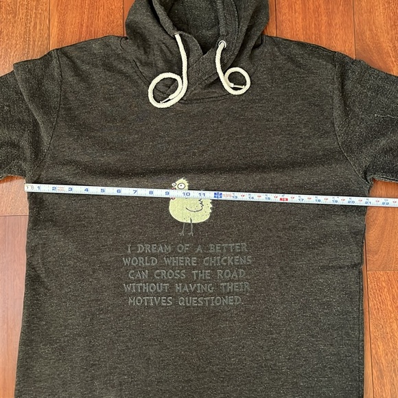 Funny Chicken Pullover Hoodie Unisex Large - Picture 5 of 12